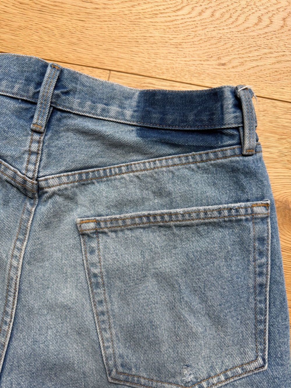 Frame Denim Le Original short Re Release Troubadour - 28 - Picture 11 of 17